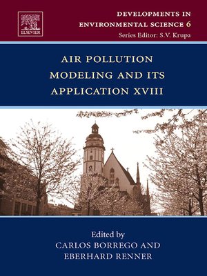 cover image of Air Pollution Modeling and its Application XVIII